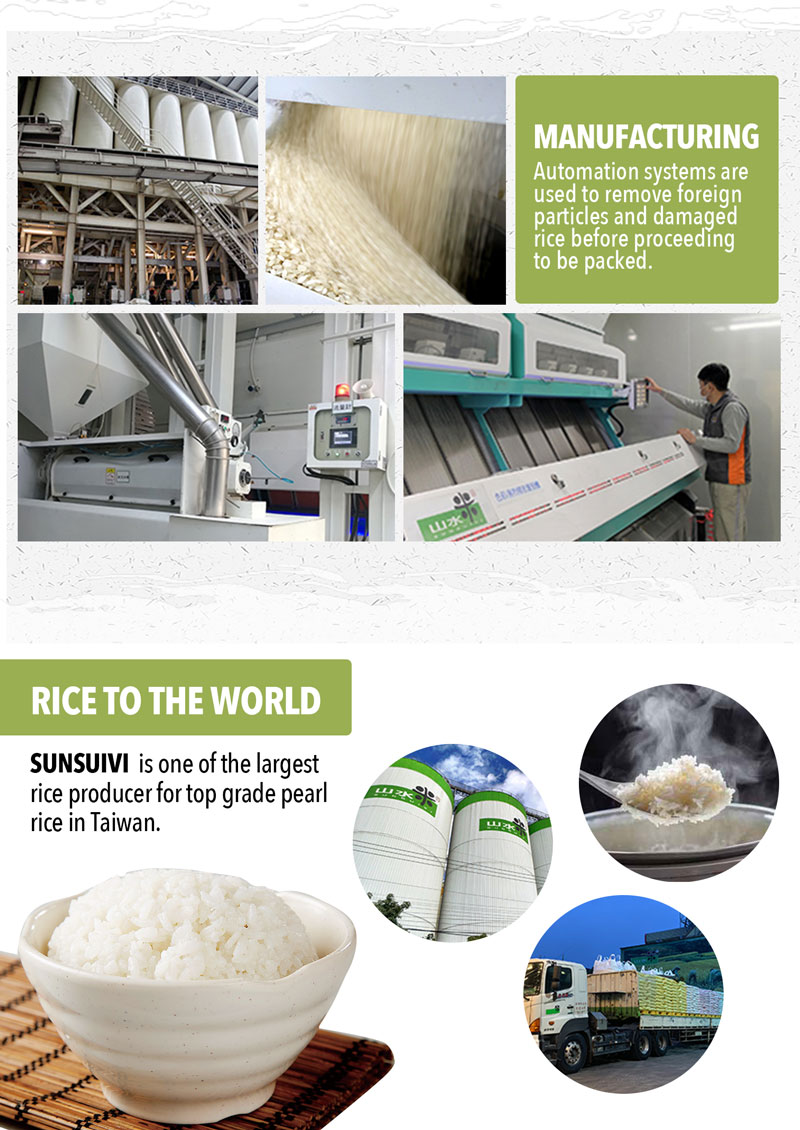 Sunshine Taiwan Pearl Rice - 2kg